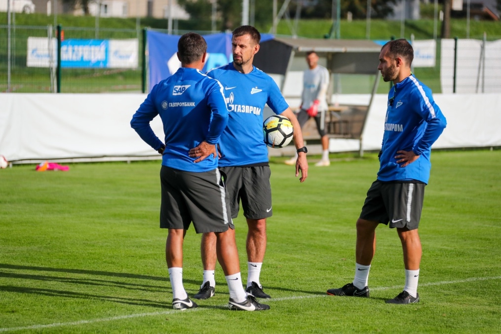 Третий «Газпром» — тренировочный сбор: 16 июля, вечерняя тренировка