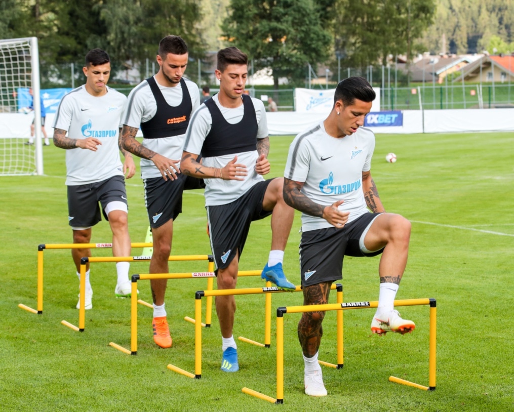 Третий «Газпром» — тренировочный сбор: 16 июля, вечерняя тренировка