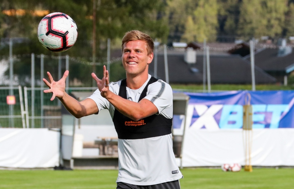 Третий «Газпром» — тренировочный сбор: 16 июля, вечерняя тренировка