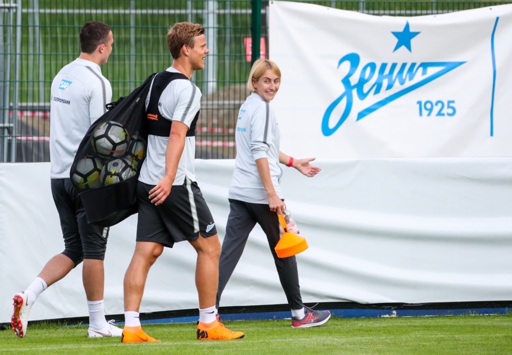 Третий «Газпром» — тренировочный сбор: 16 июля, вечерняя тренировка