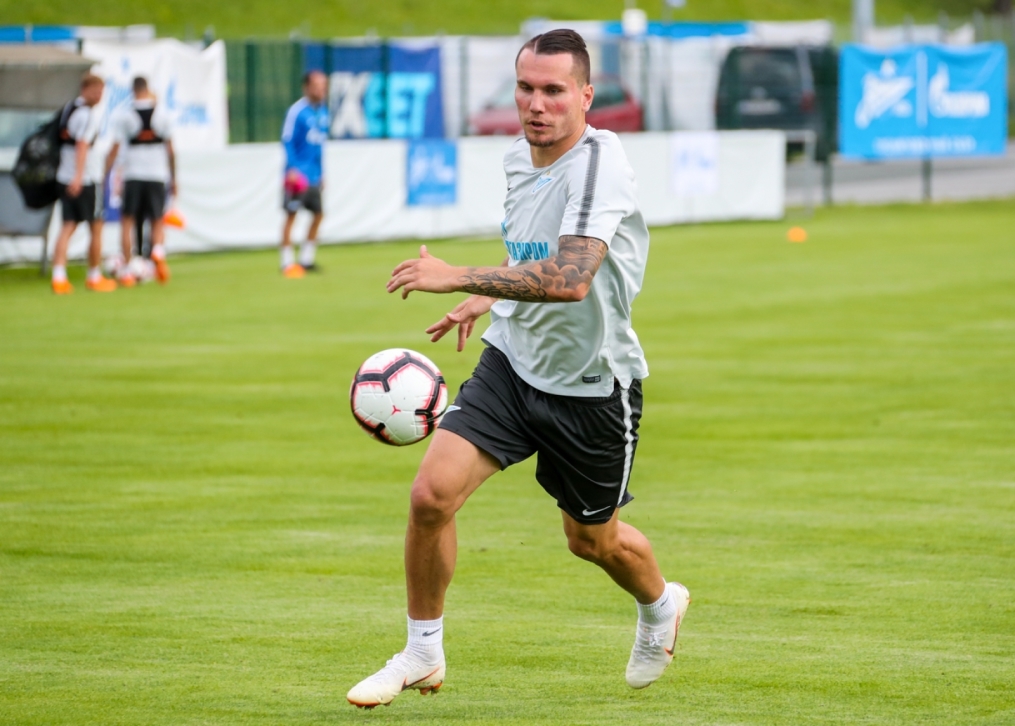 Третий «Газпром» — тренировочный сбор: 16 июля, вечерняя тренировка