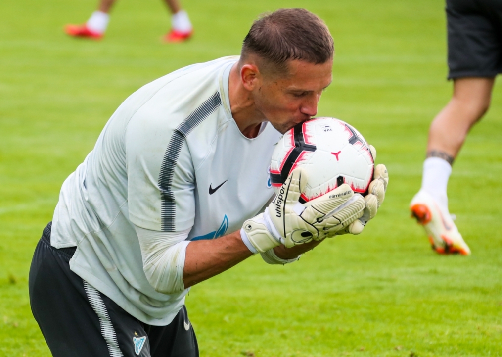 Третий «Газпром» — тренировочный сбор: 16 июля, вечерняя тренировка