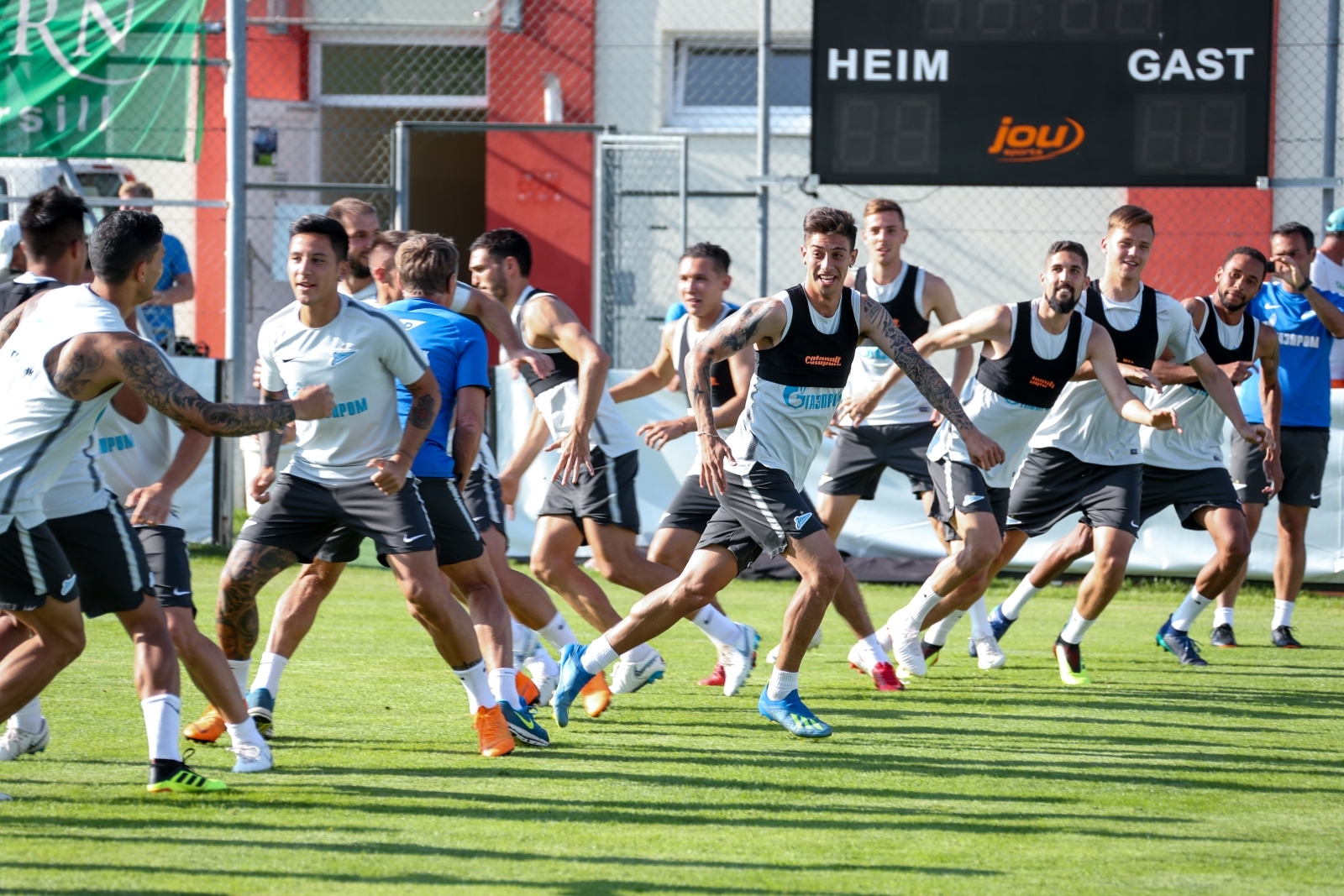 Третий «Газпром» — тренировочный сбор