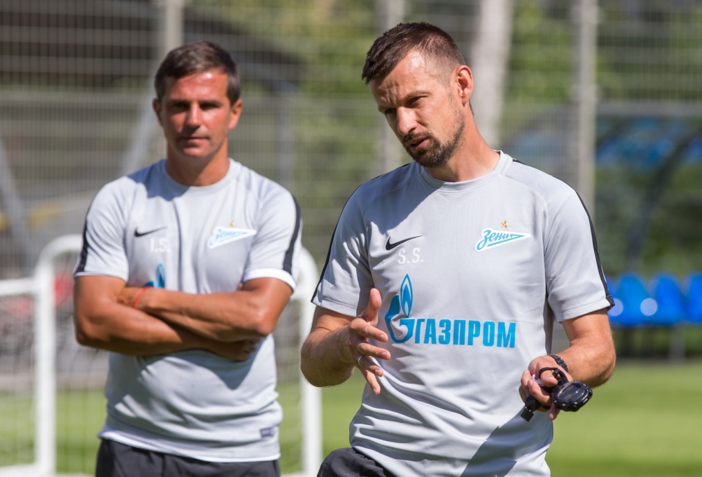 Тренировка «Зенита» перед матчем с «Енисеем»