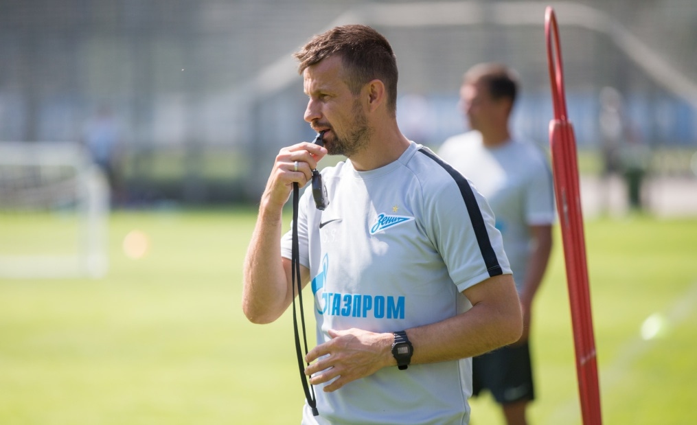 Тренировка «Зенита» перед матчем с «Енисеем»