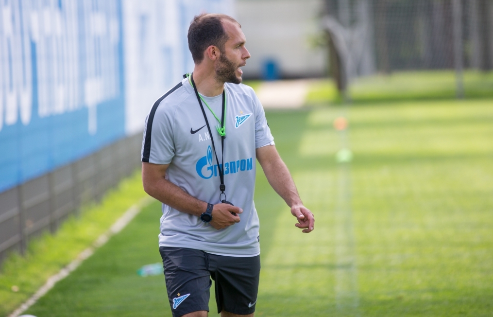 Тренировка «Зенита» перед матчем с «Енисеем»