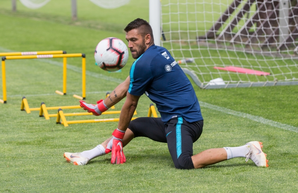 Тренировка «Зенита» перед матчем с «Енисеем»