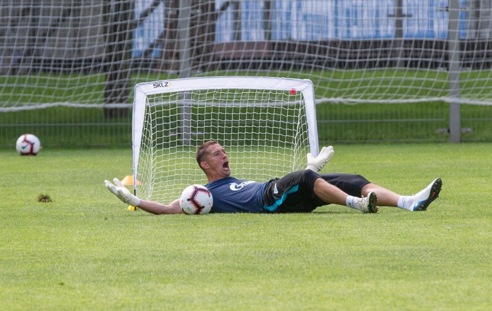 Тренировка «Зенита» перед матчем с «Енисеем»