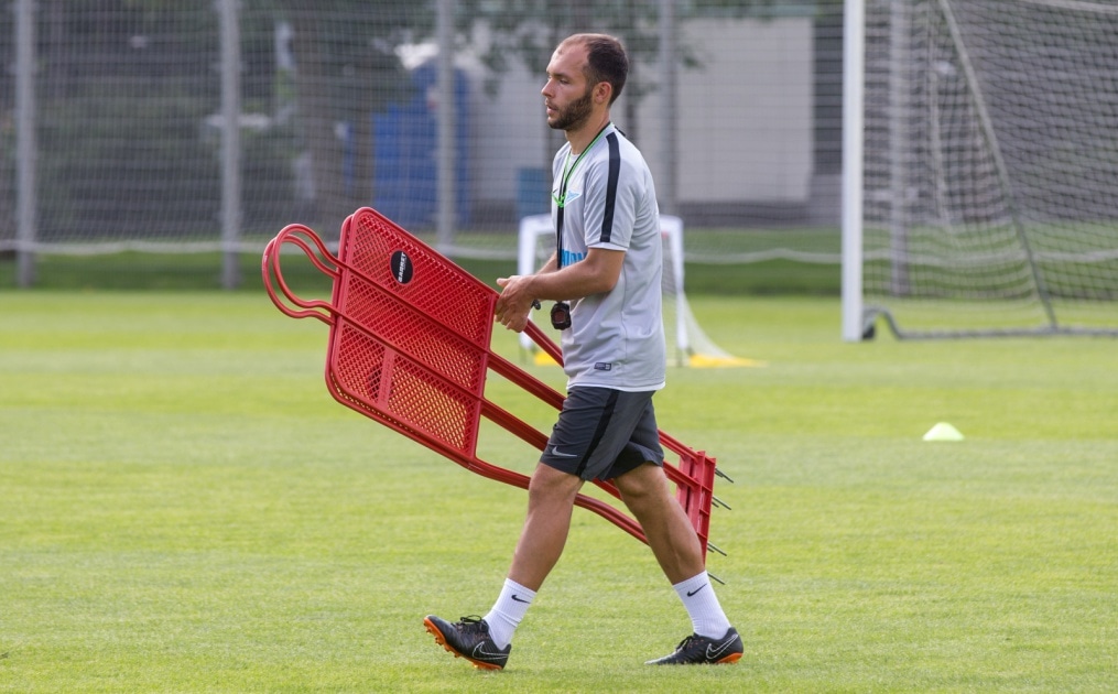 Тренировка «Зенита» перед матчем с «Енисеем»