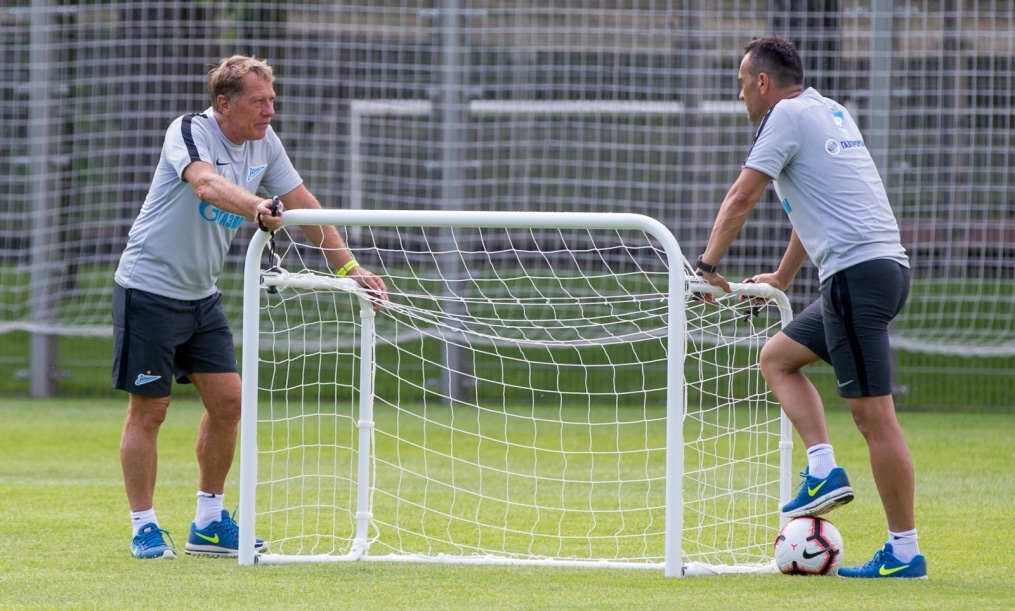 Тренировка «Зенита» перед матчем с «Енисеем»