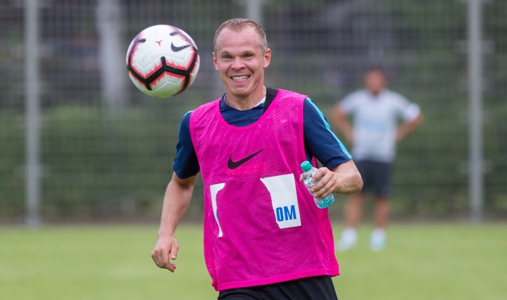 Тренировка «Зенита» перед матчем с «Енисеем»