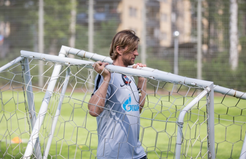 Тренировка «Зенита» перед матчем с «Енисеем»