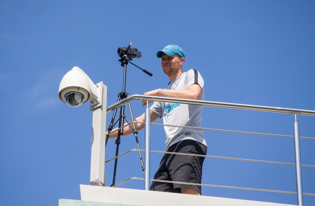 Тренировка «Зенита» перед матчем с «Енисеем»