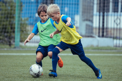Первый день лагеря Академии ФК «Зенит»