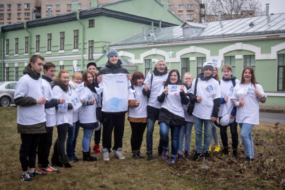 Посадка деревьев в рамках марафона «90 добрых дел»