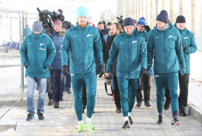 Открытая тренировка ФК «Зенит» перед матчем Лиги Европы УЕФА 2016/17,  «Зенит» — «Андерлехт»