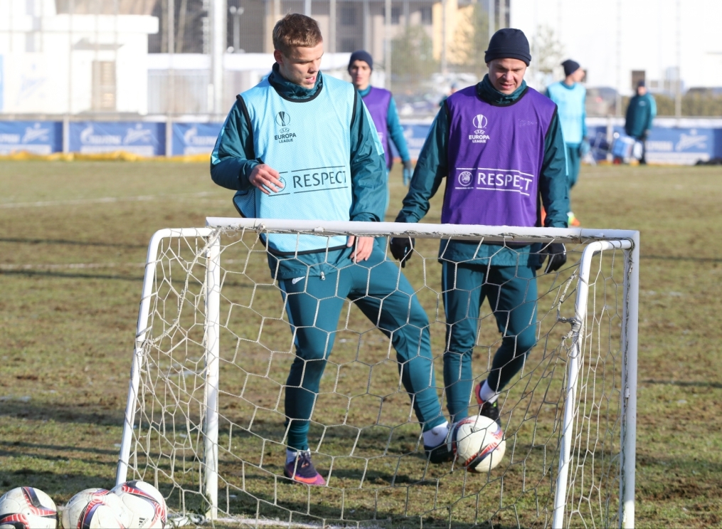 Открытая тренировка ФК «Зенит» перед матчем Лиги Европы УЕФА 2016/17,  «Зенит» — «Андерлехт»