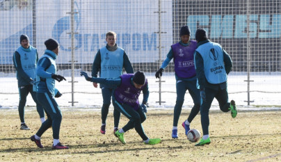 Открытая тренировка ФК «Зенит» перед матчем Лиги Европы УЕФА 2016/17,  «Зенит» — «Андерлехт»