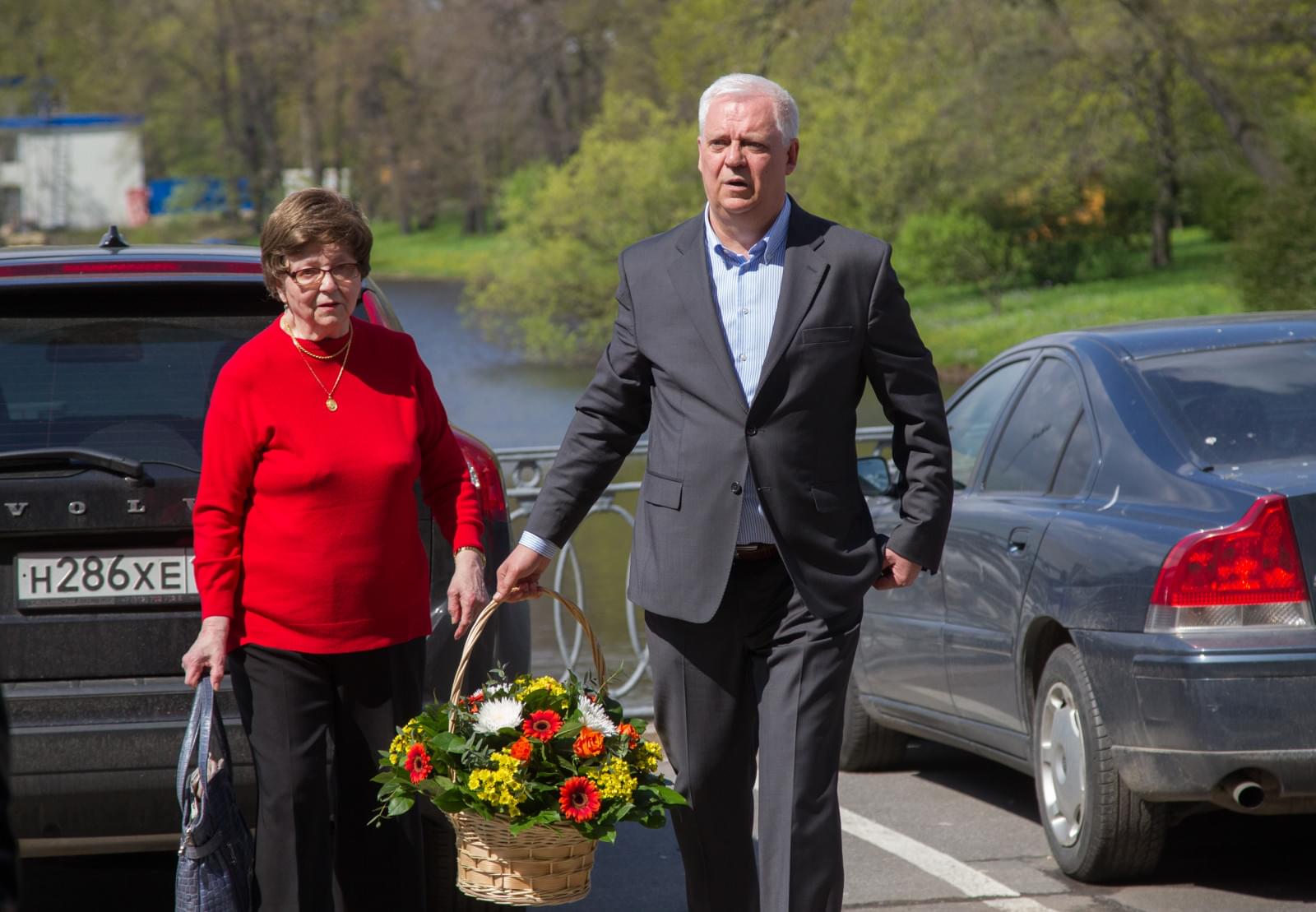 Чествование Юрия Андреевича Морозова