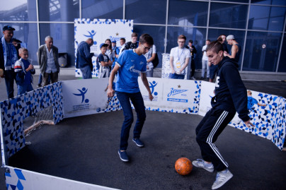 Фан-променад на матче Лиги Европы УЕФА 2018/19, «Зенит» — «Мольде»