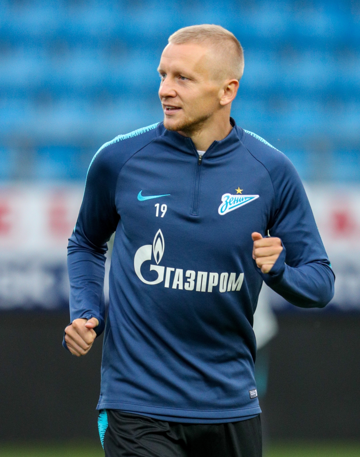 Открытая тренировка «Зенита» перед матчем с «Мольде»