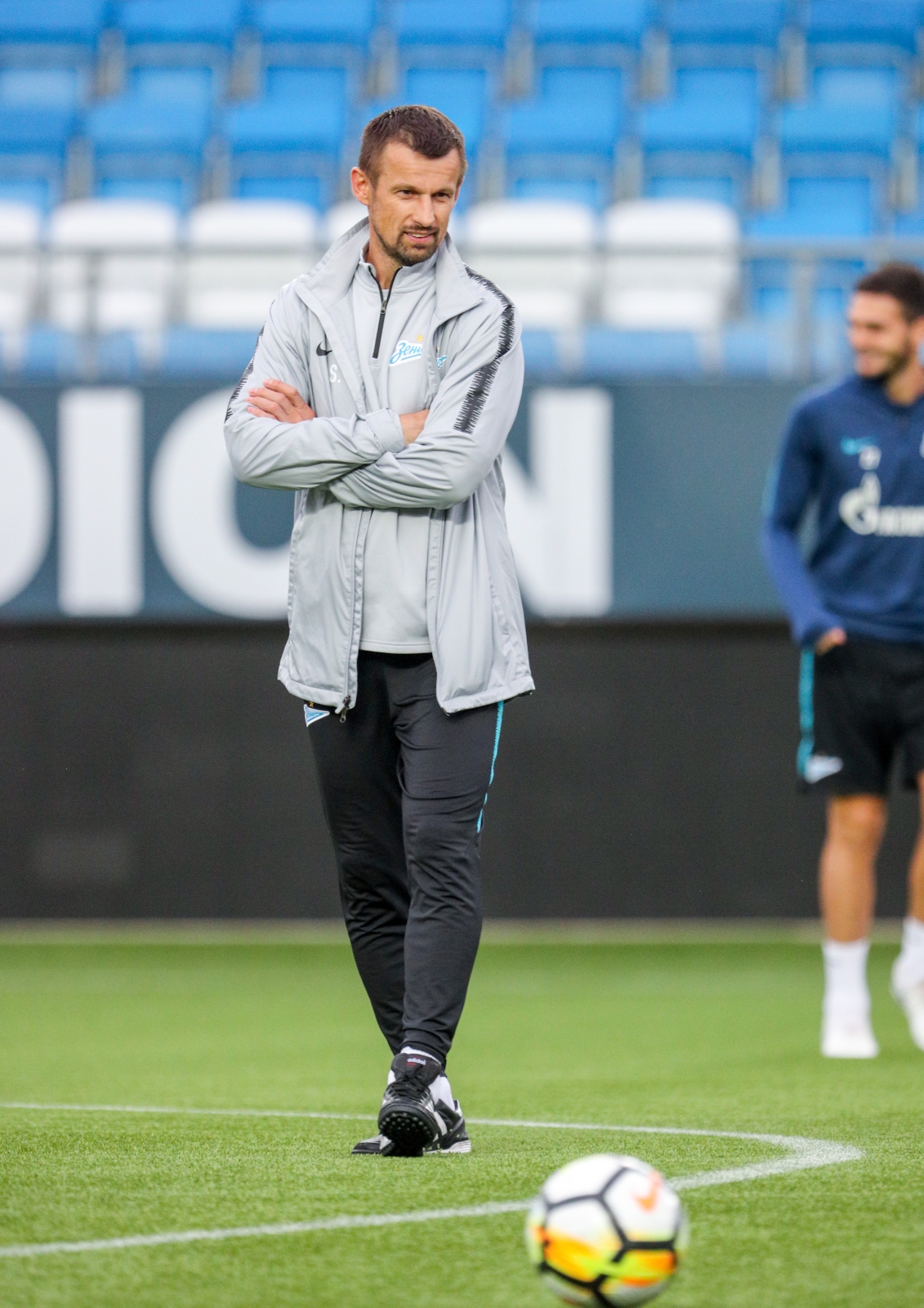 Открытая тренировка «Зенита» перед матчем с «Мольде»