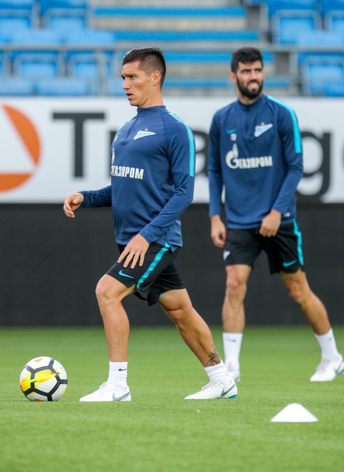 Открытая тренировка «Зенита» перед матчем с «Мольде»