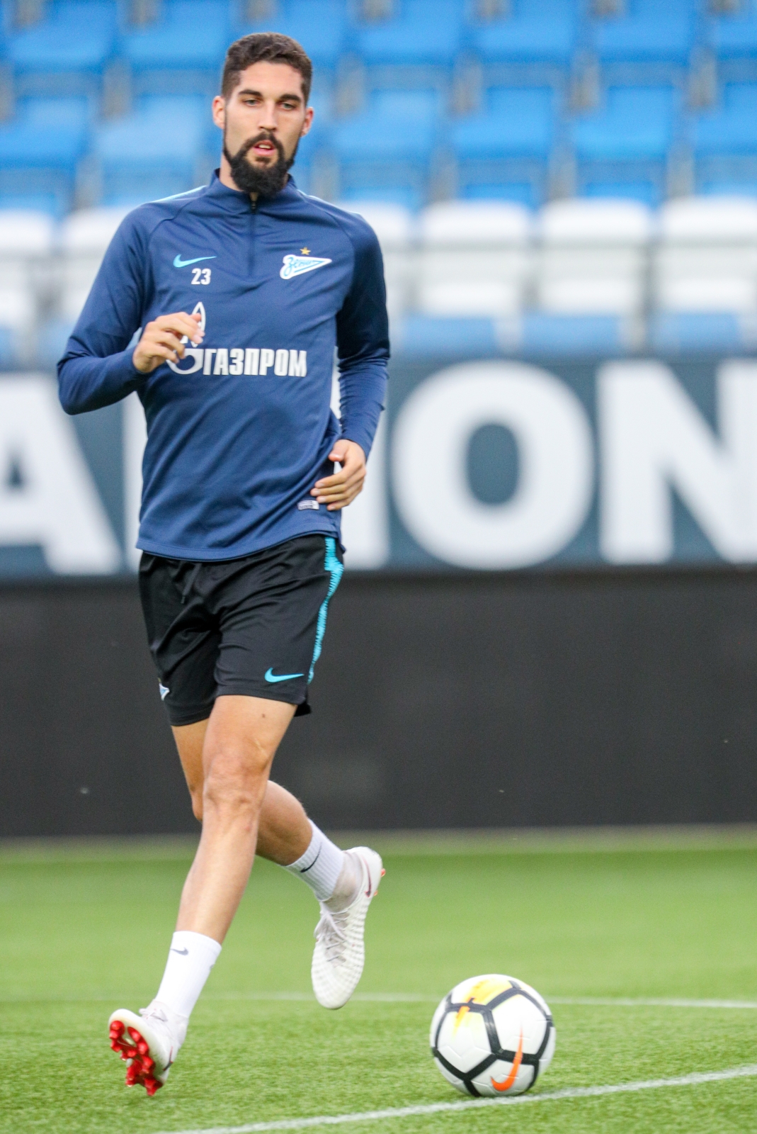 Открытая тренировка «Зенита» перед матчем с «Мольде»