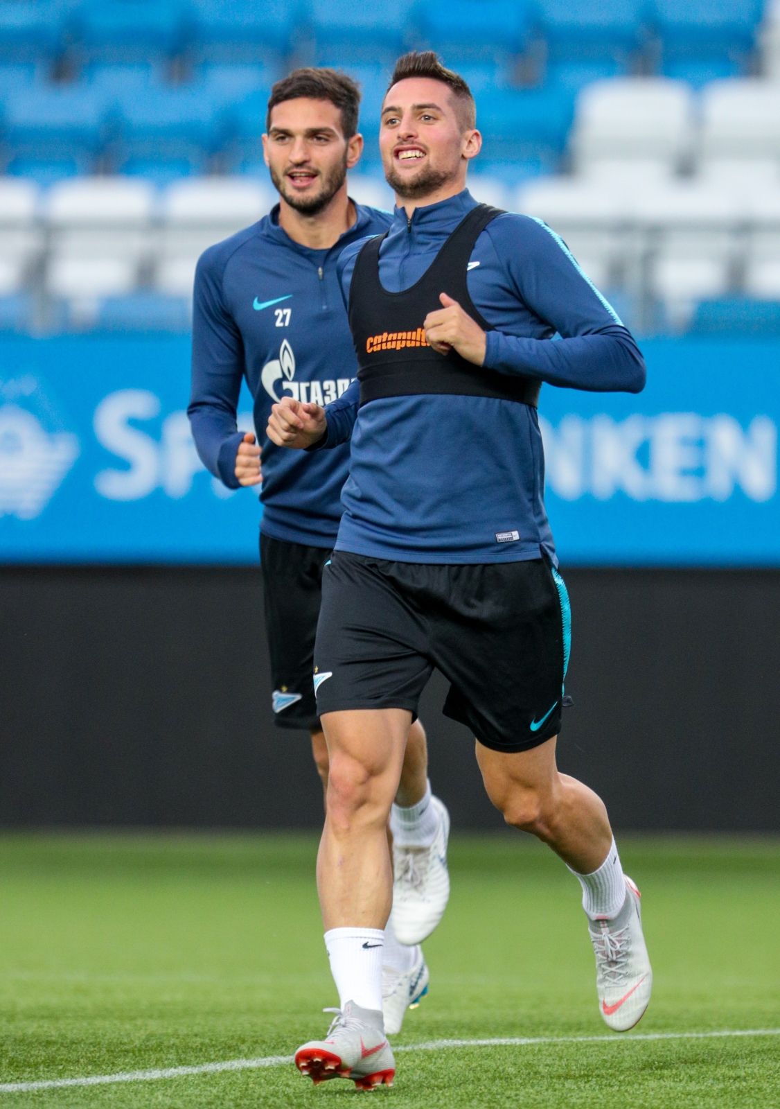 Открытая тренировка «Зенита» перед матчем с «Мольде»