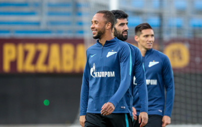 Открытая тренировка «Зенита» перед матчем с «Мольде»