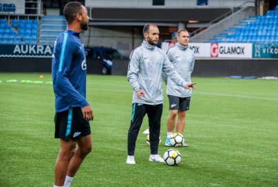 Открытая тренировка «Зенита» перед матчем с «Мольде»