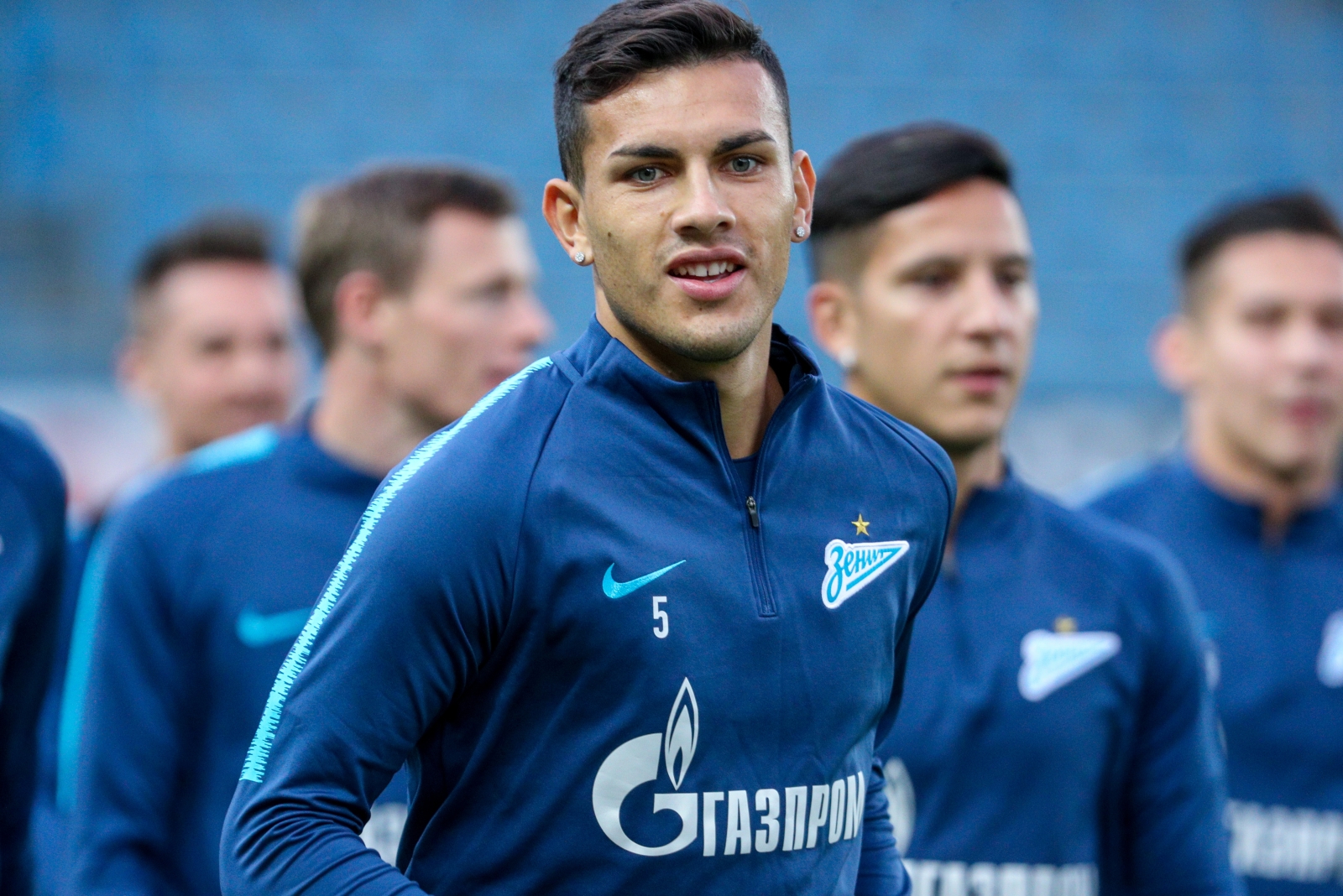 Открытая тренировка «Зенита» перед матчем с «Мольде»