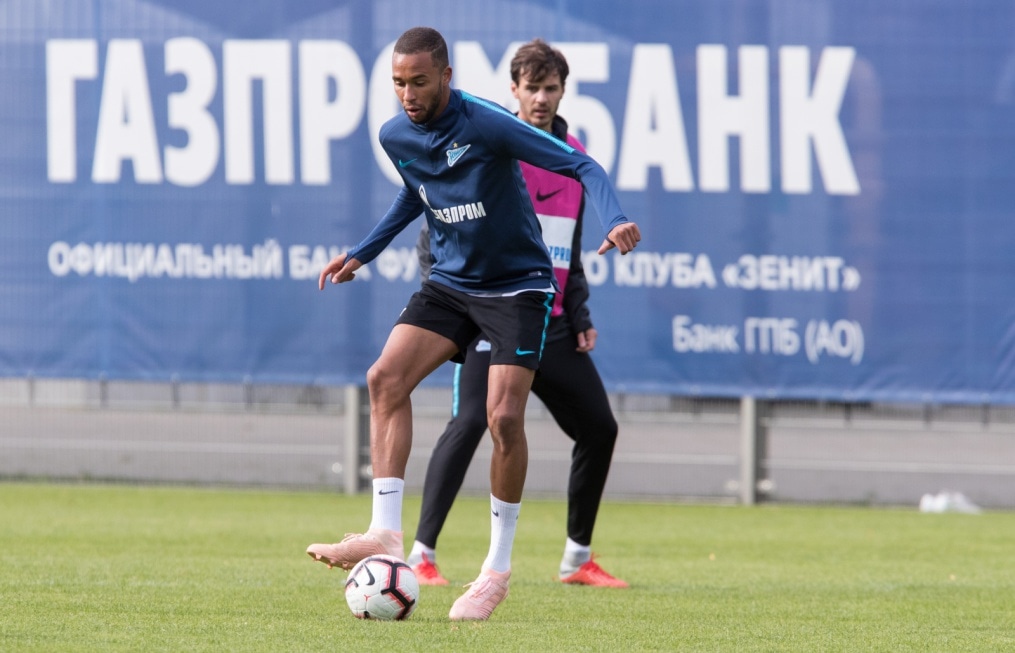 Открытая тренировка «Зенита» перед матчем с «Анжи»