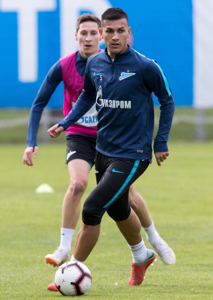 Открытая тренировка «Зенита» перед матчем с «Анжи»