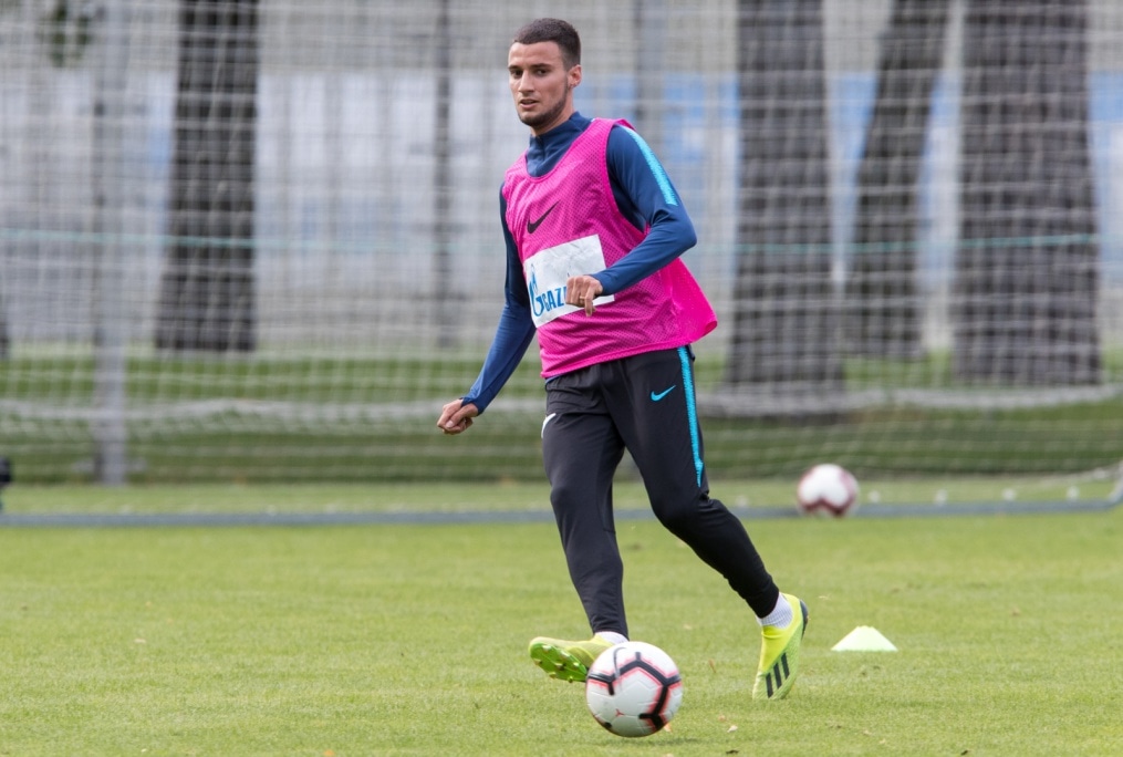 Открытая тренировка «Зенита» перед матчем с «Анжи»