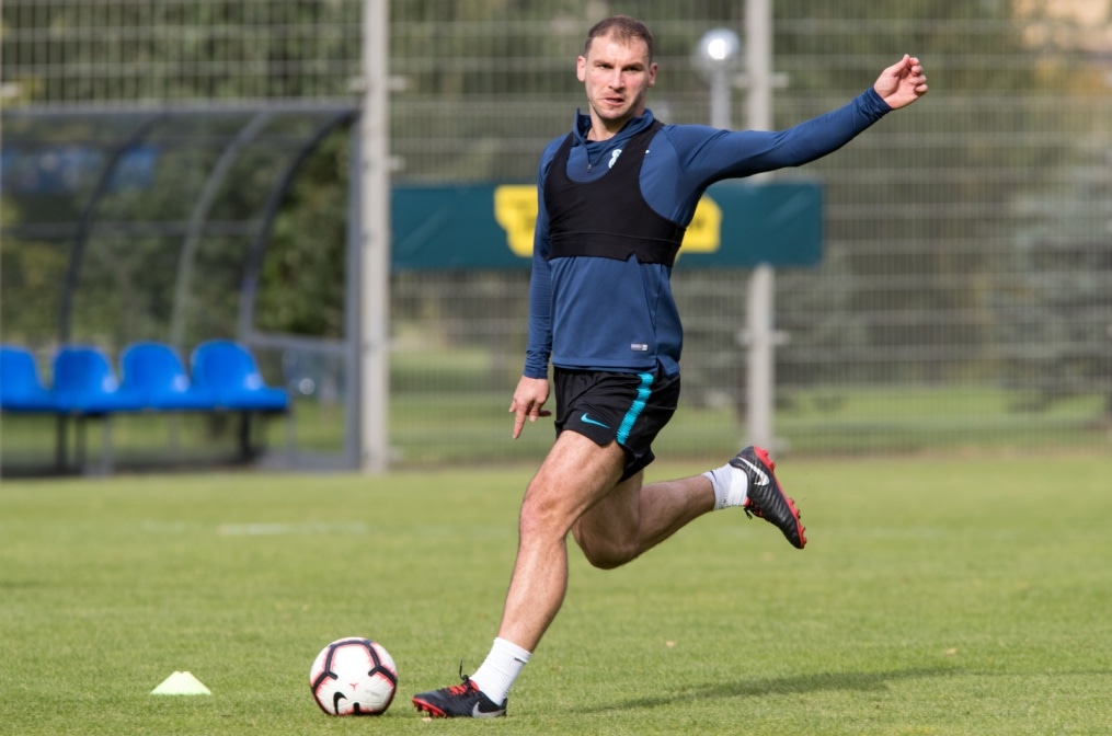 Открытая тренировка «Зенита» перед матчем с «Анжи»