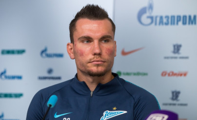 Открытая тренировка «Зенита» перед матчем с «Анжи»