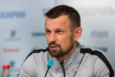 Открытая тренировка «Зенита» перед матчем с «Анжи»