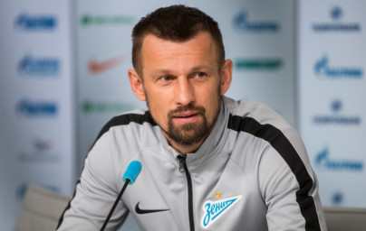 Открытая тренировка «Зенита» перед матчем с «Анжи»