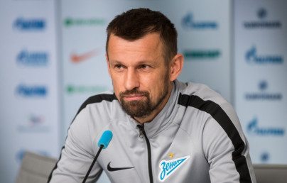 Открытая тренировка «Зенита» перед матчем с «Анжи»