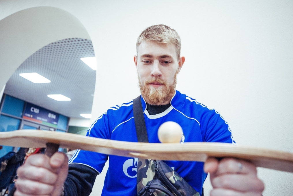 Фан-променад на матче Лиги Европы УЕФА 2018/19, «Зенит» — «Славия»