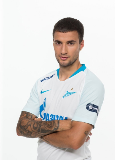 Фотосессия футболистов и тренеров основного состава ФК «Зенит» сезона 2018/19