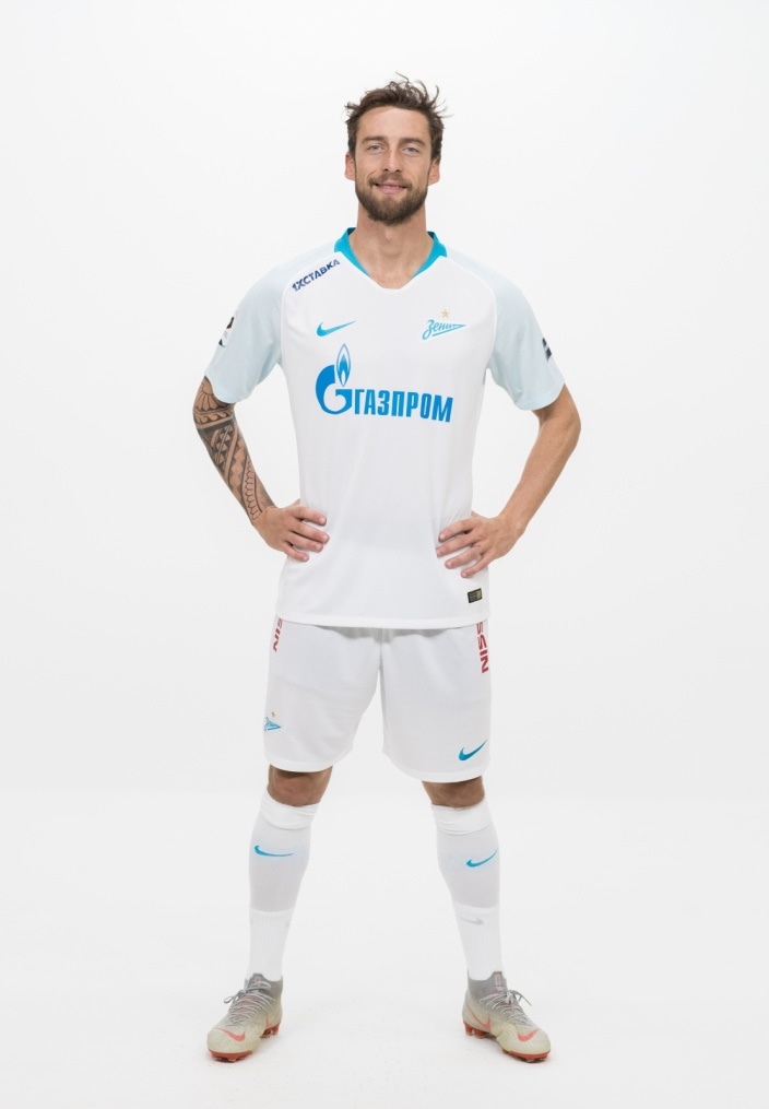 Фотосессия футболистов и тренеров основного состава ФК «Зенит» сезона 2018/19