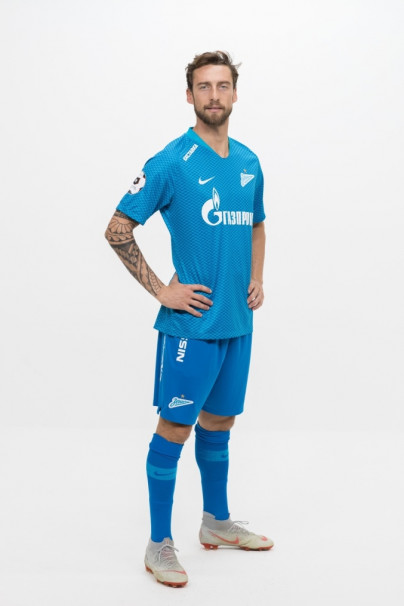 Фотосессия футболистов и тренеров основного состава ФК «Зенит» сезона 2018/19