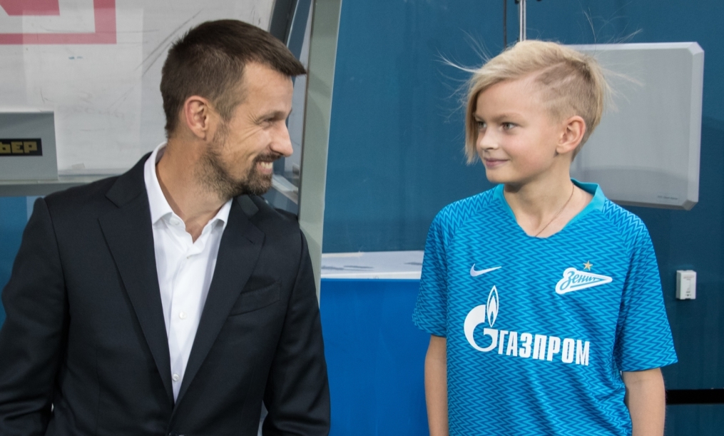 Группа поддержки «Зенит Фан» на матче «Зенит» — «Краснодар»