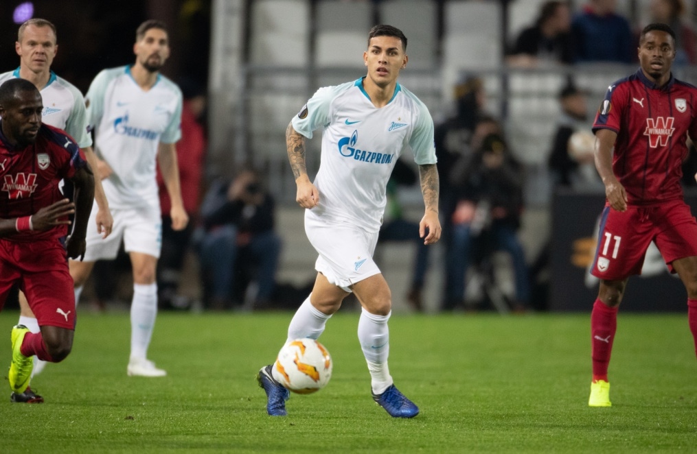 Лига Европы УЕФА 2018/19, «Бордо» — «Зенит»