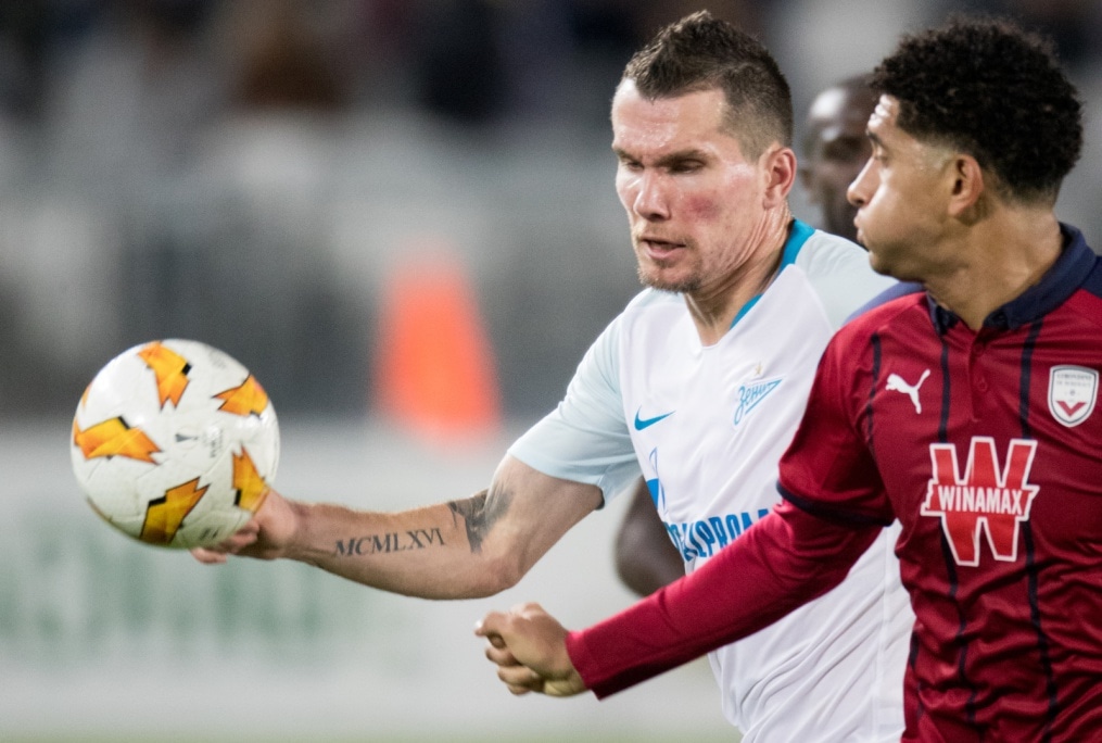Лига Европы УЕФА 2018/19, «Бордо» — «Зенит»