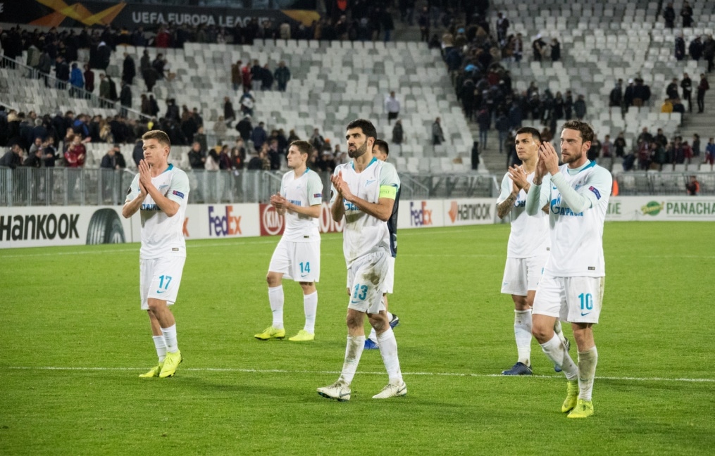 Лига Европы УЕФА 2018/19, «Бордо» — «Зенит»