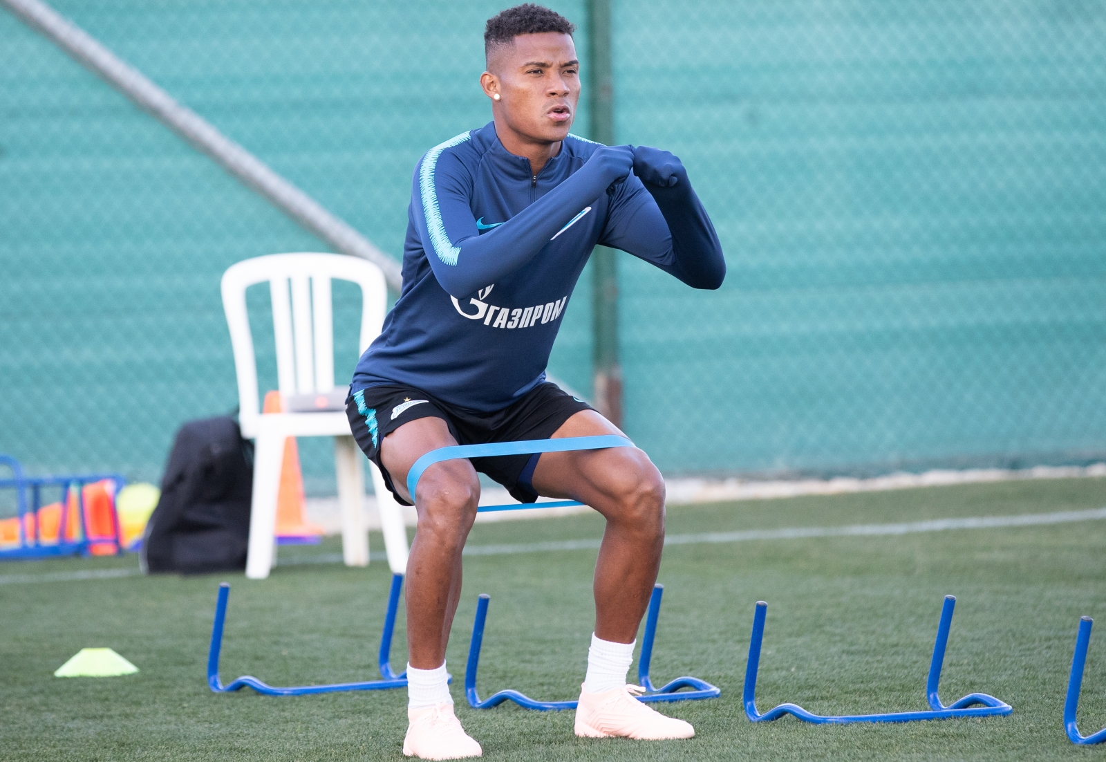 «Газпром»-тренировочные сборы в Испании: 2 февраля, вечерняя тренировка