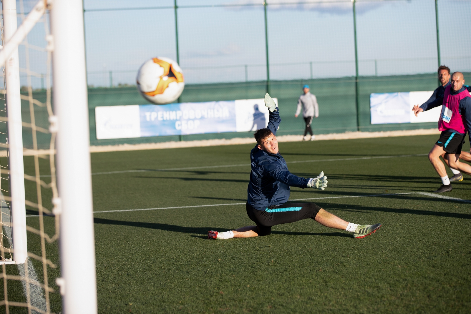 «Газпром»-тренировочные сборы в Испании: 2 февраля, вечерняя тренировка